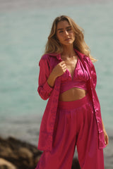 Bilbao Resortwear 3 pieces Set Pink - Adara Swimwear - One Size--Adara Swimwear