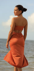 Cartagena Set Top and Skirt (Pre Order Now) - Swimwear - Adara Swimwear - One Size (small to Large)--Adara Swimwear