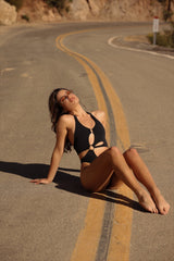Georgia Asymmetric One-Piece Swimsuit - One Piece Sexy Bathingsuit SexyCut - ADARA WOMEN Swimwear - Large--ADARA WOMEN