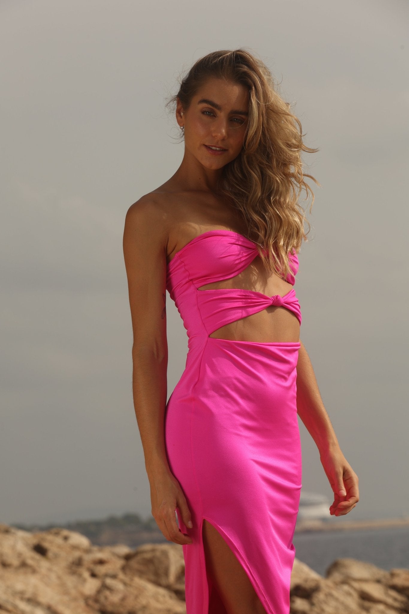 Pre- order Palma pink dress, Three ways of using! - Adara Swimwear - --Adara Swimwear
