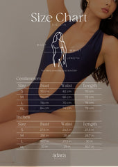 Sicilia Cut-Out Blue One-Piece - Swimwear - Adara Swimwear - Small--Adara Swimwear