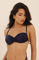 Trevi Bandeau Blue Bikini - Swimwear - adara swimwear - Small--ADARA WOMEN